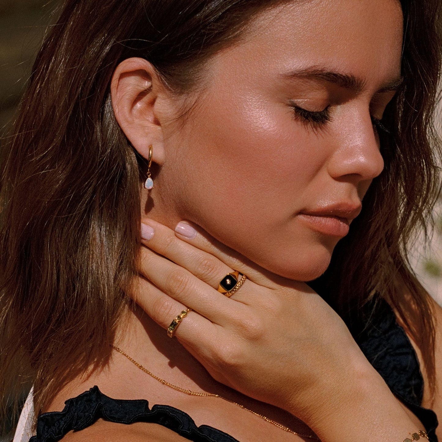 Opal Hoops