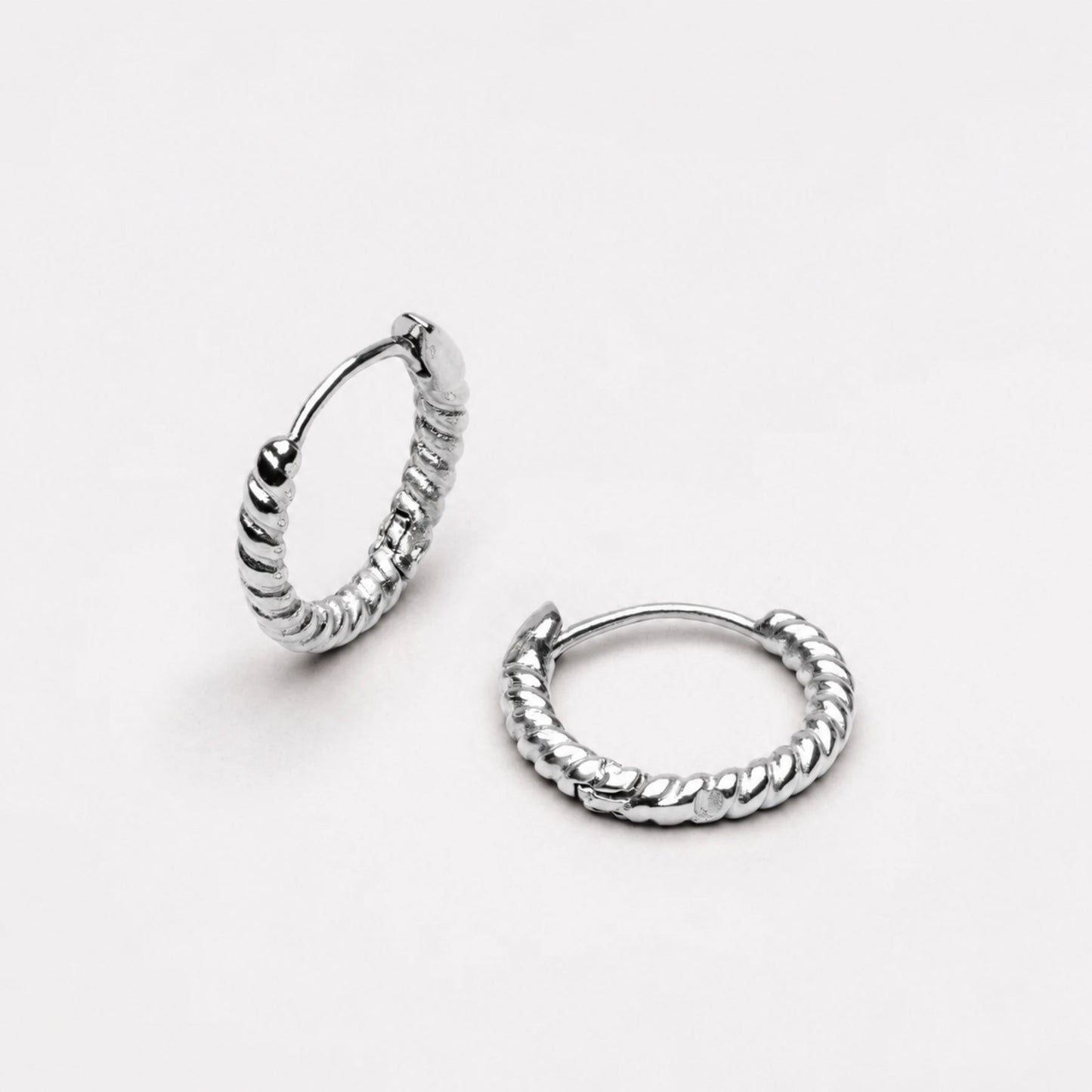 Twisted Hoops Earrings